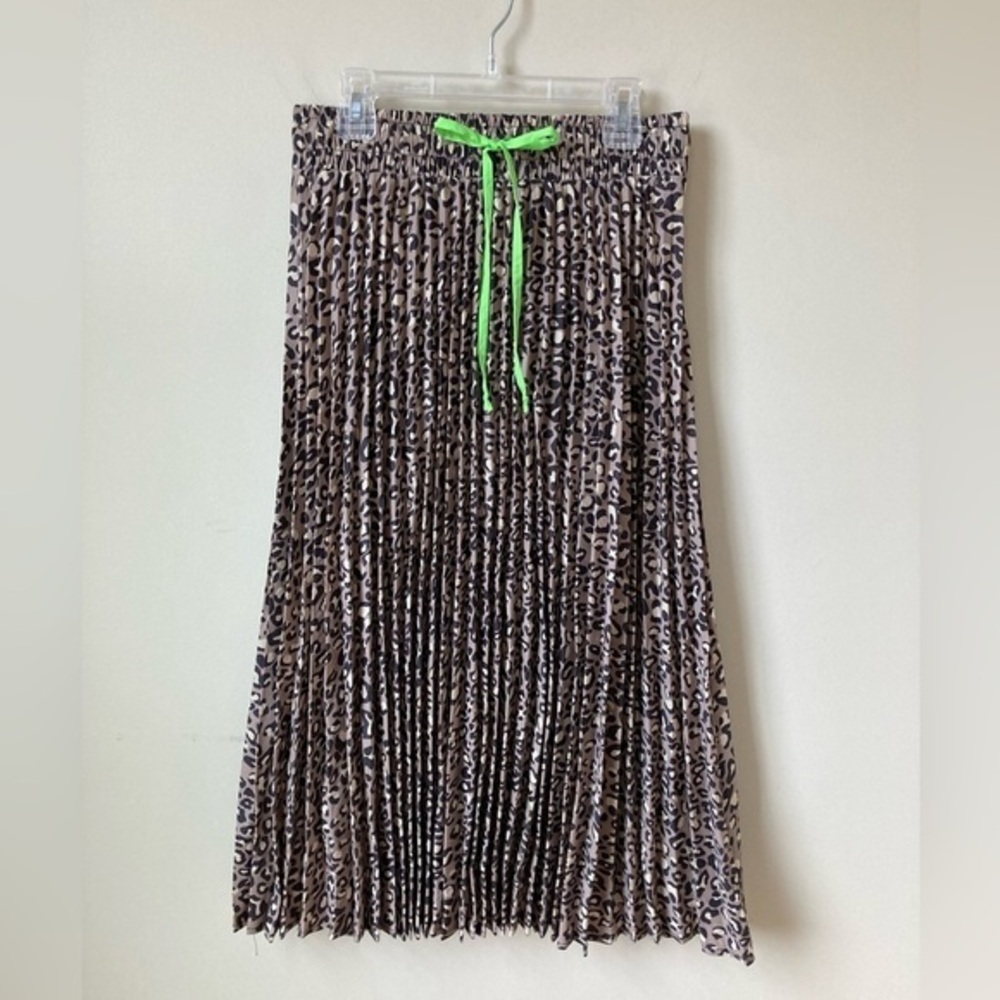 Wild Fable Leopard Midi Skirt
